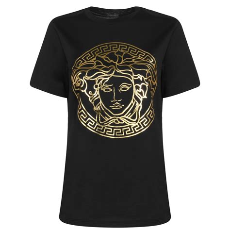 versace t shirts women's|versace t shirt medusa.